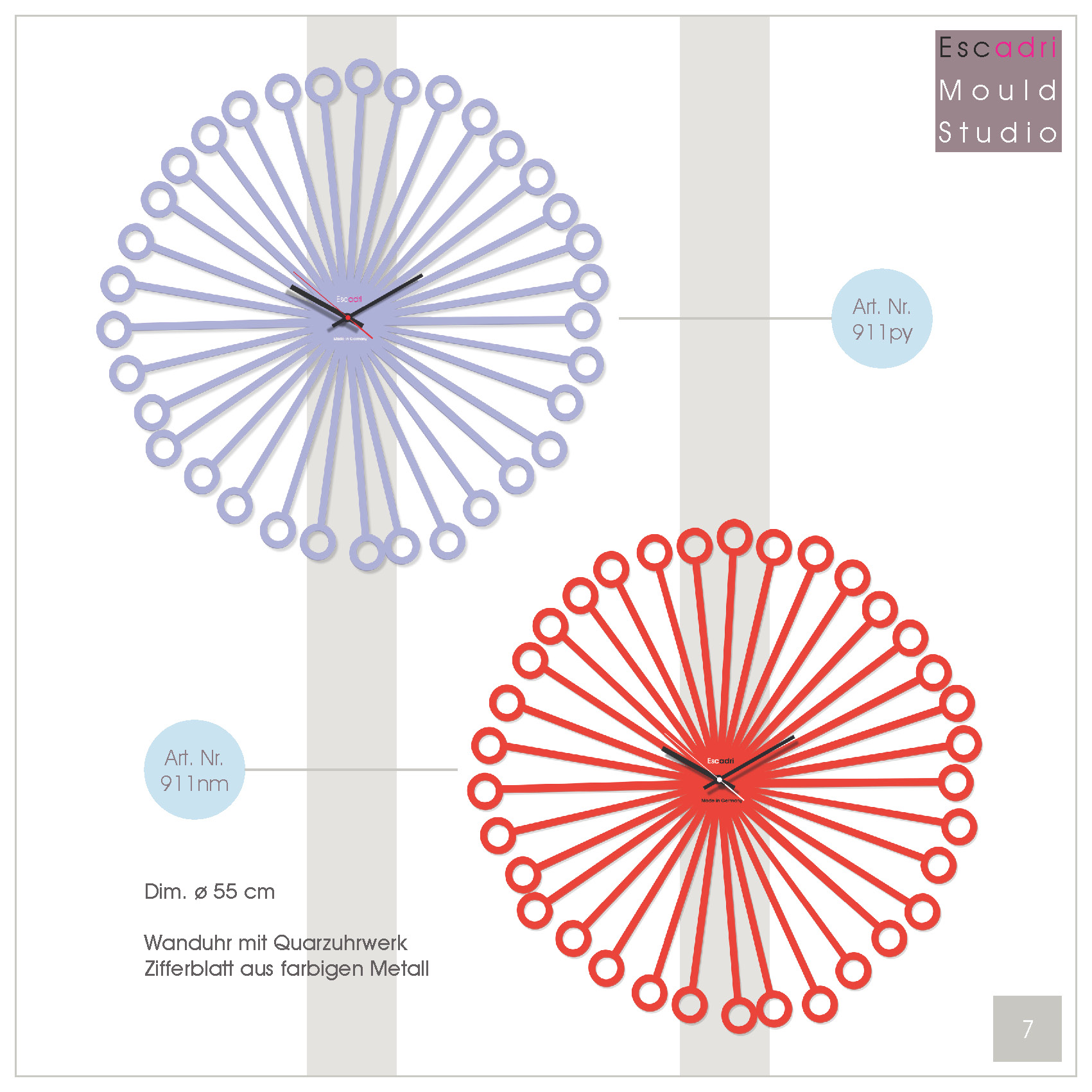 Fine Art Clock Design 8