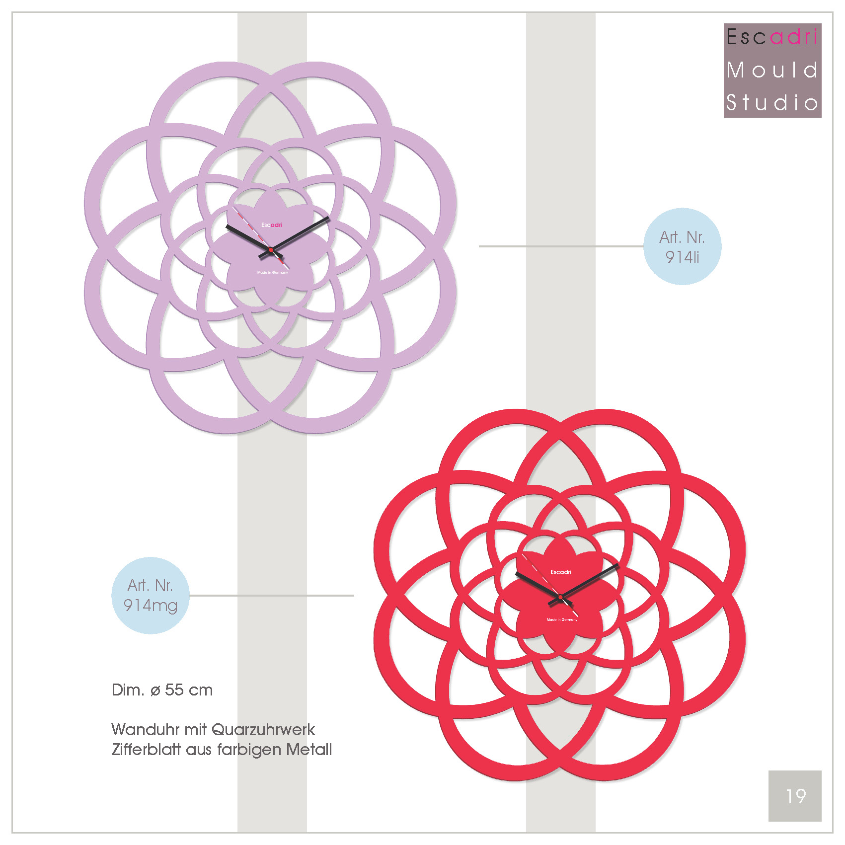 Fine Art Clock Design 2