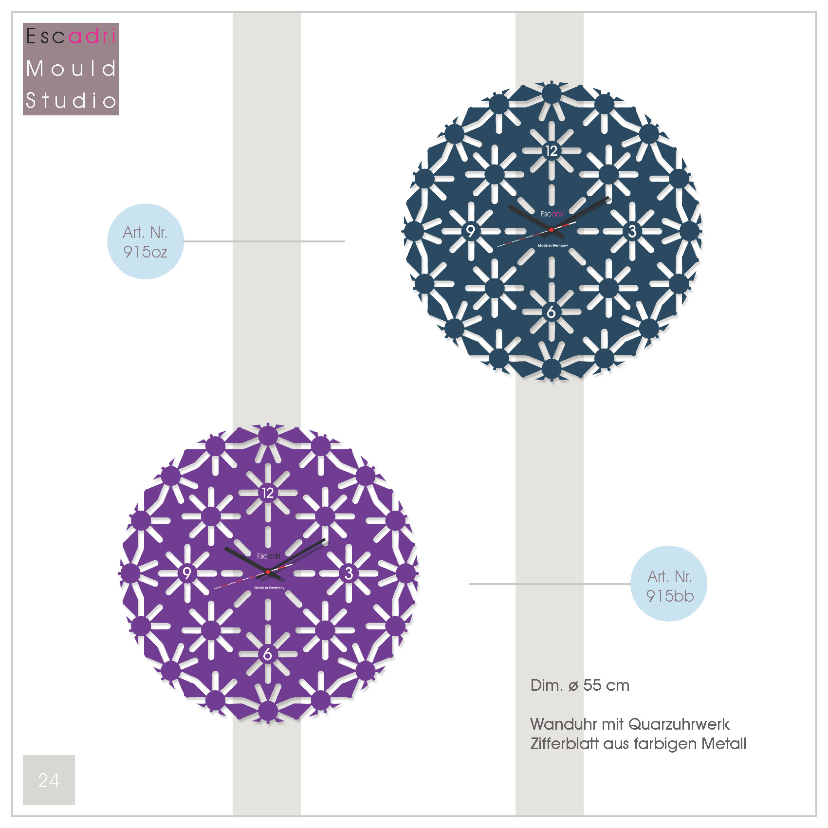 Fine Art Clock Design 7