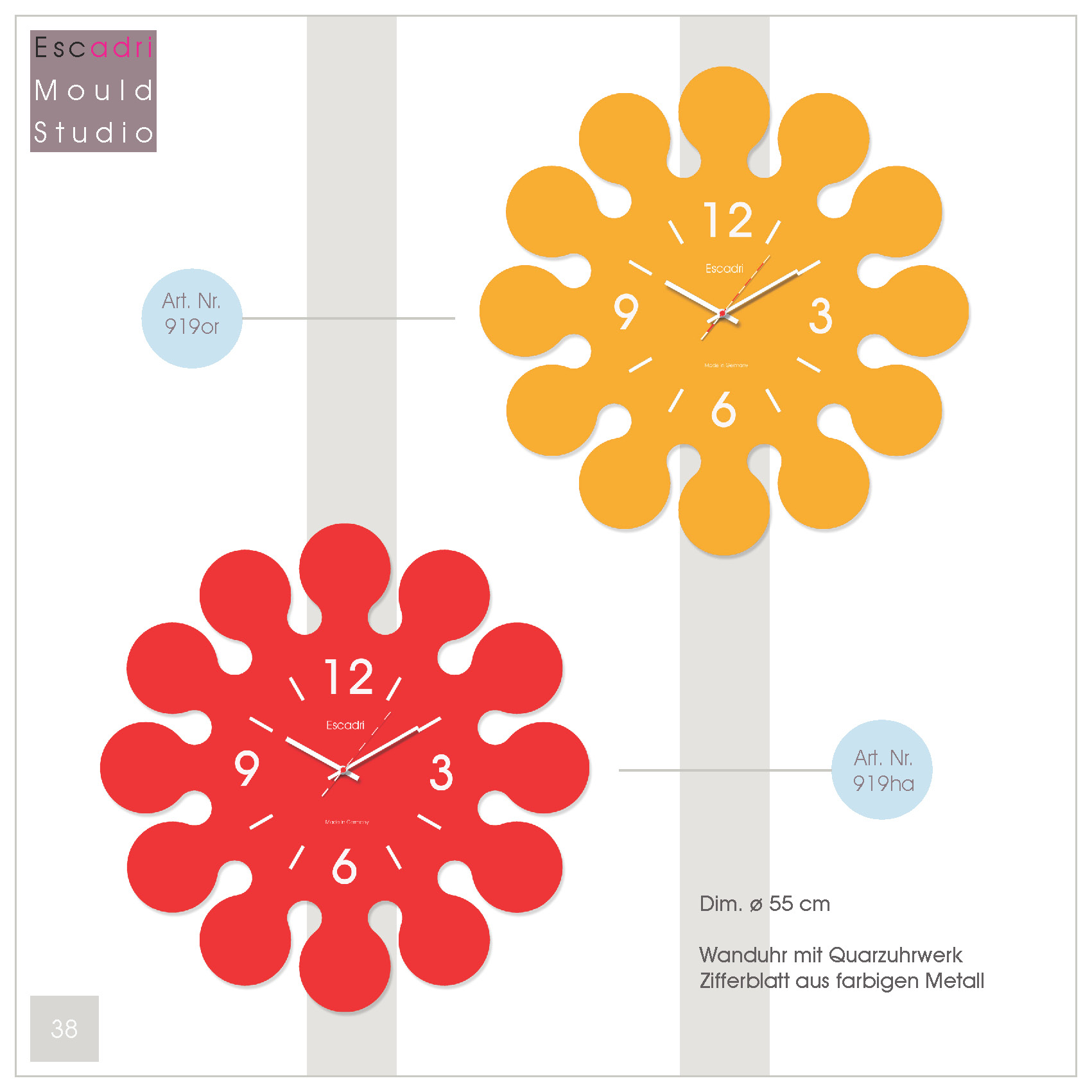 Fine Art Clock Design 3