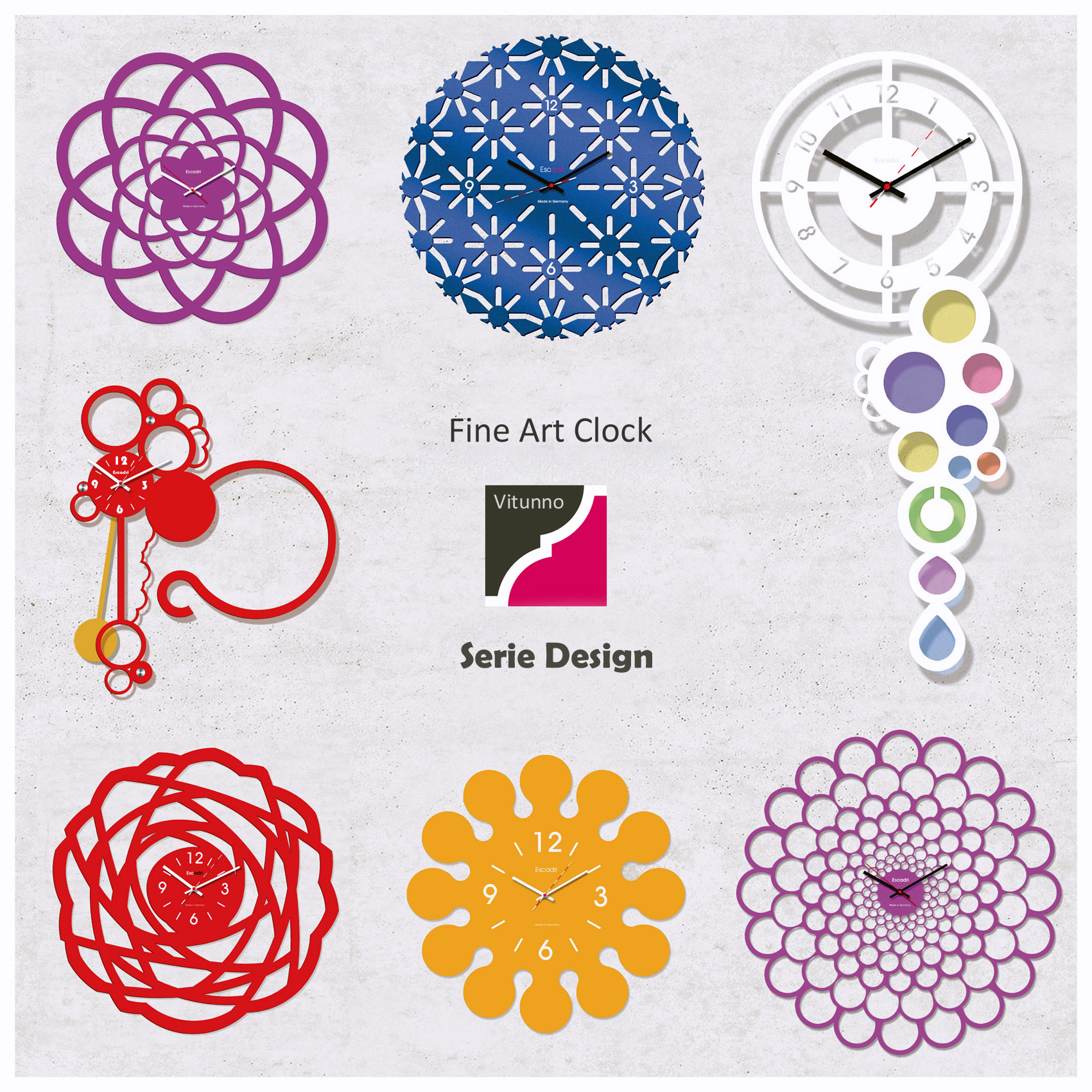 Fine Art Clock Serie