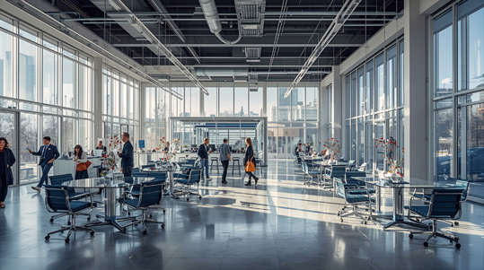 Business-Uhr für Technologieunternehmen